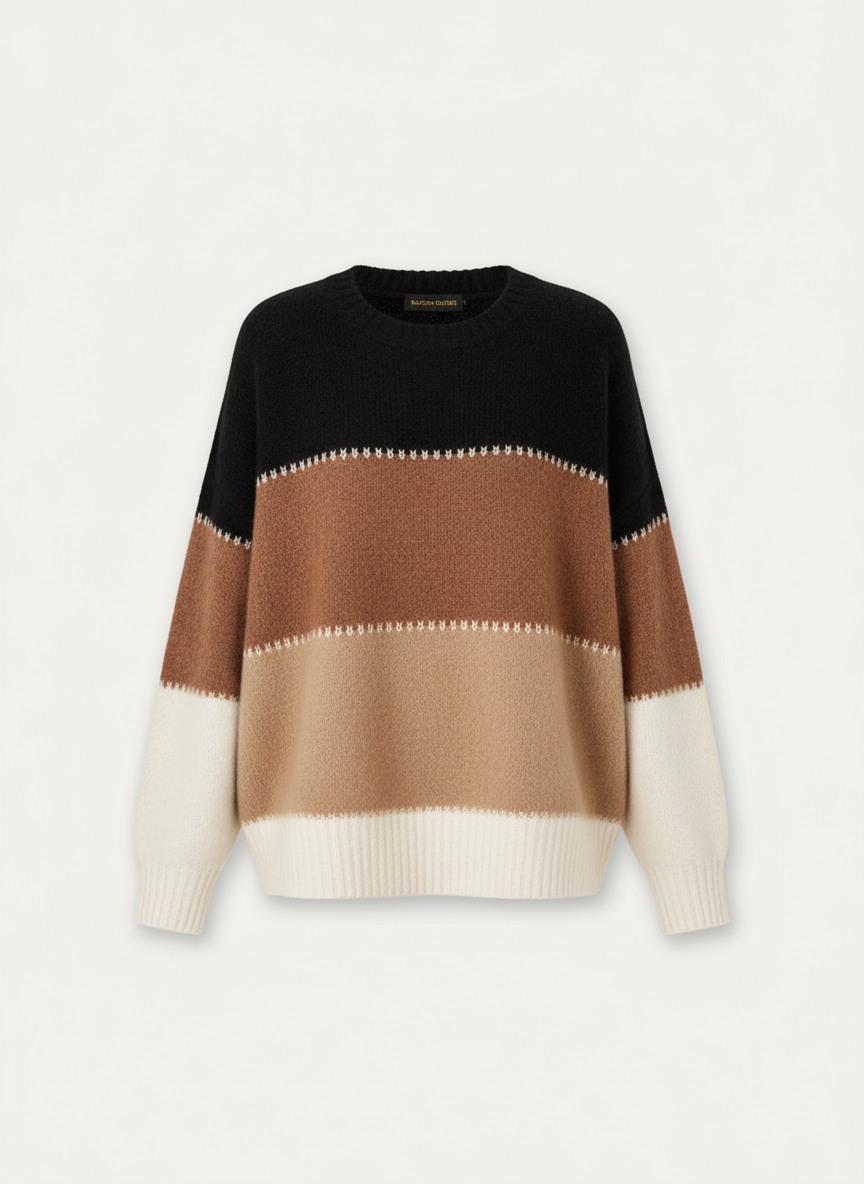 Maison Guerre - Women's Striped Sweater