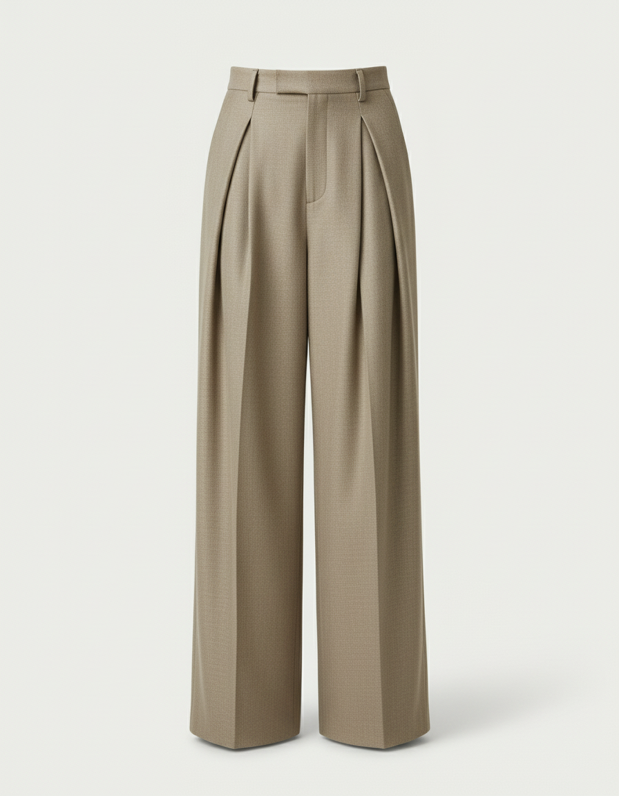 Maison Guerre - Men's Wide-Leg Trousers