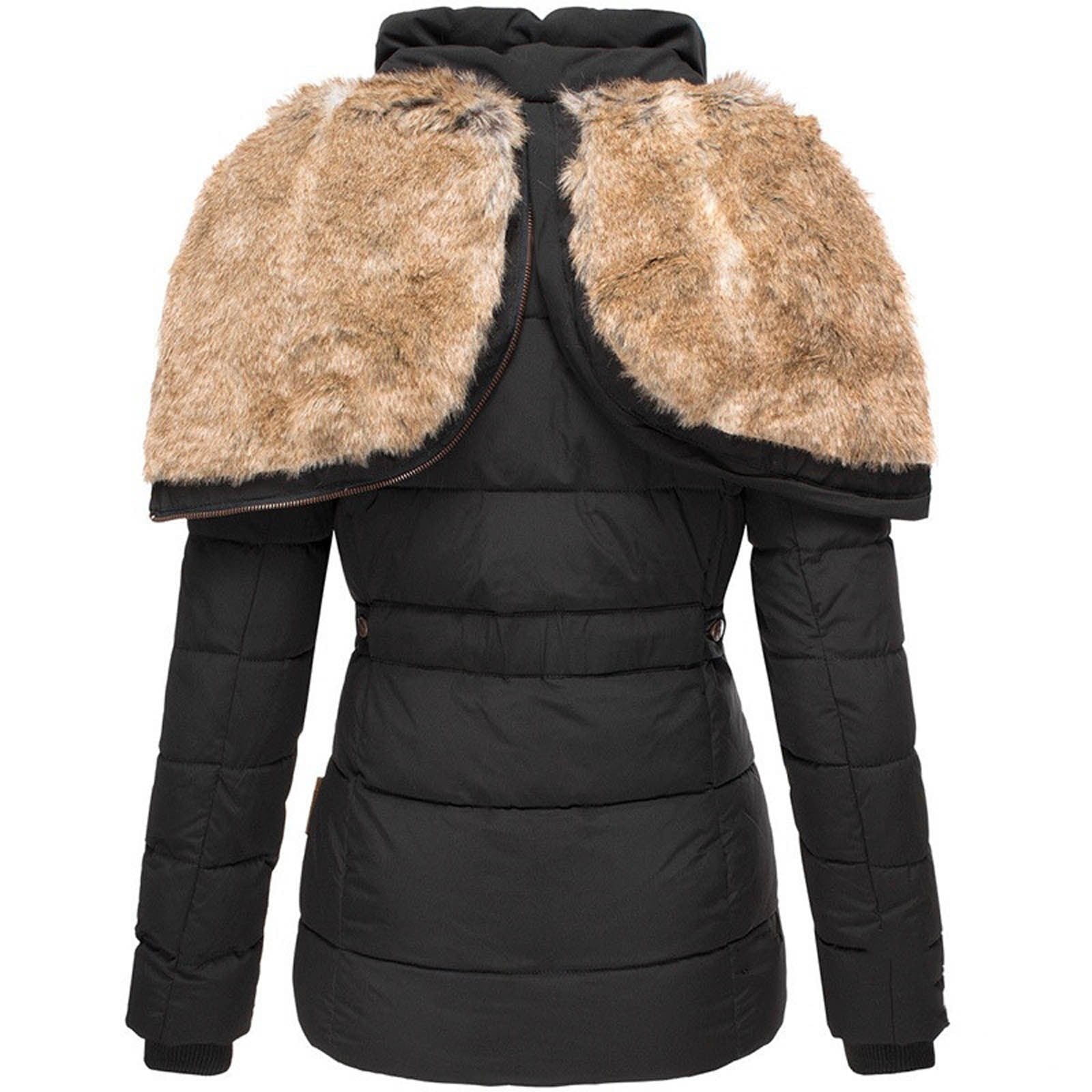 Warm Winter Fur Jacket for Women - Elegant Insulated Winter Coat for Cold Weather 3