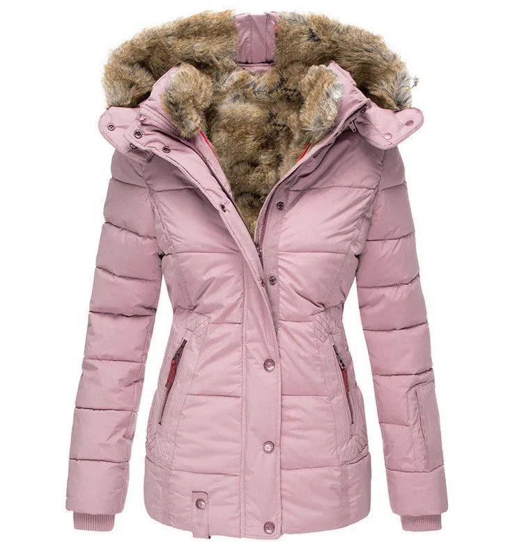 Warm Winter Fur Jacket for Women - Elegant Insulated Winter Coat for Cold Weather 5