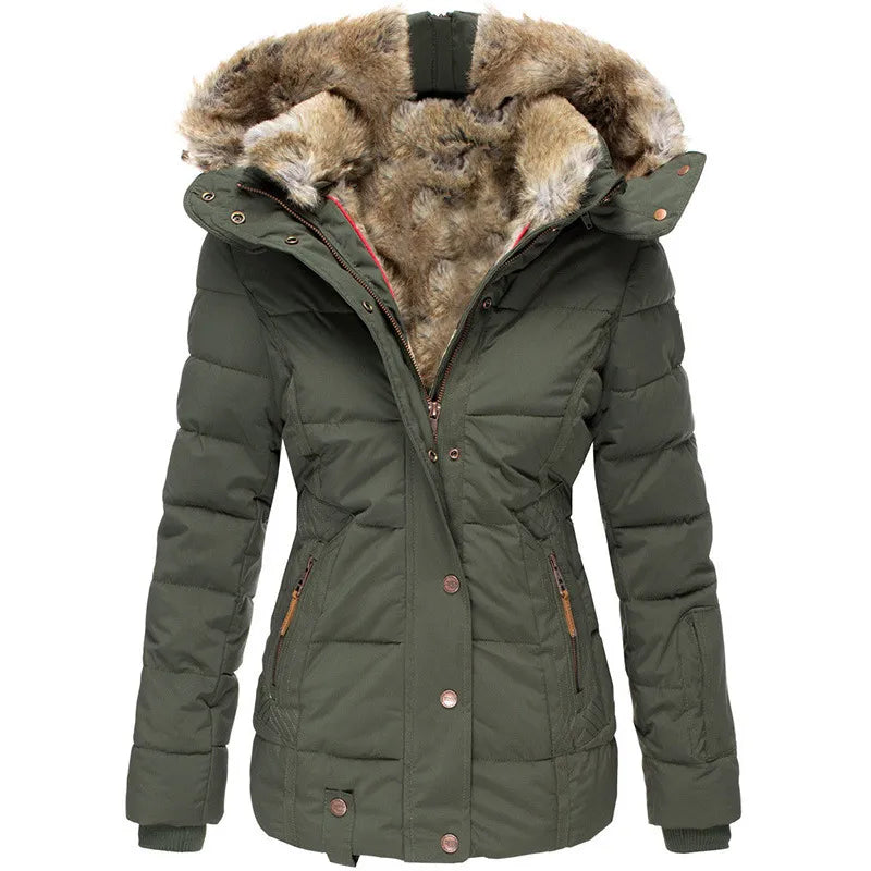 Warm Winter Fur Jacket for Women - Elegant Insulated Winter Coat for Cold Weather 7