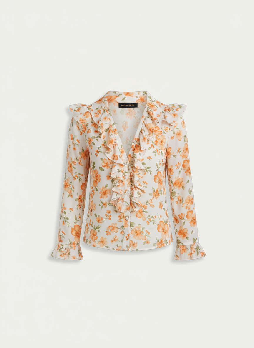 Maison Guerre - Women's Floral Blouse