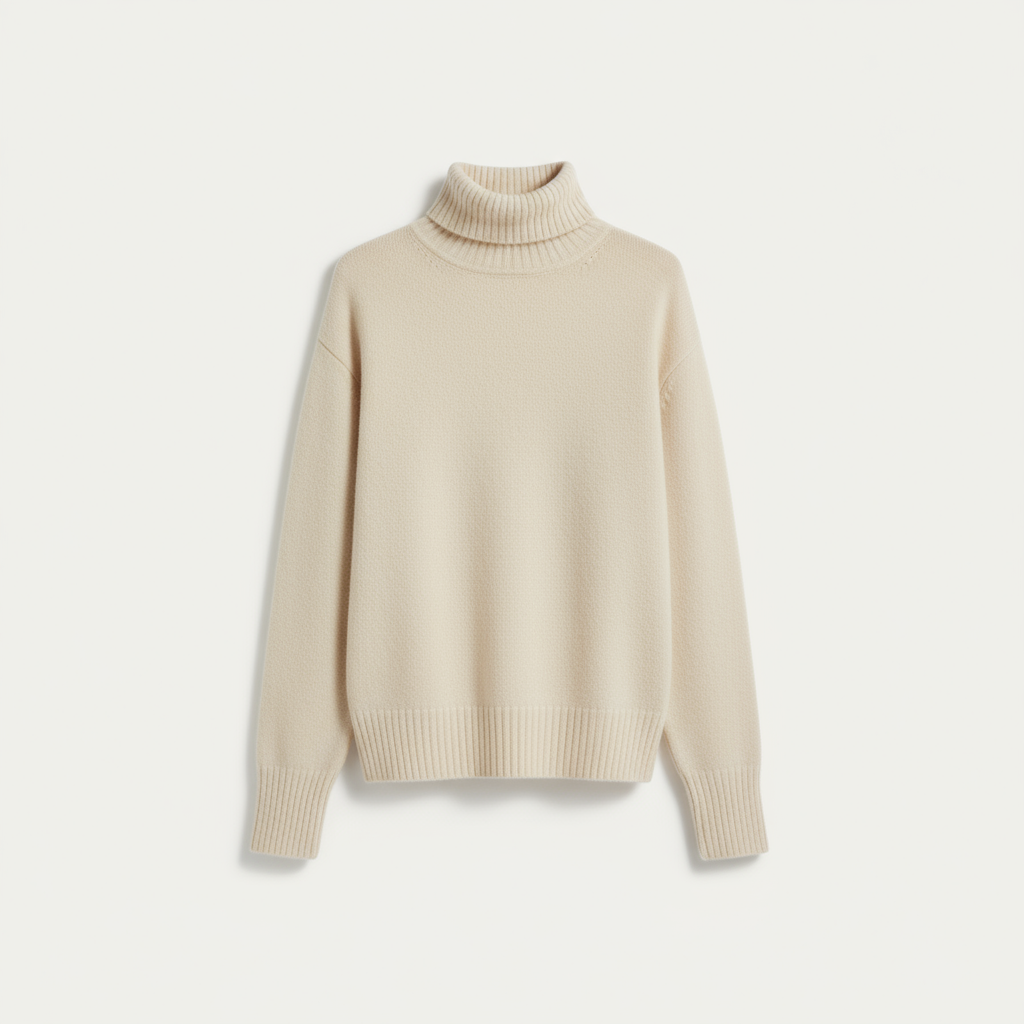 Maison Guerre - Women's Cashmere Turtleneck Sweater